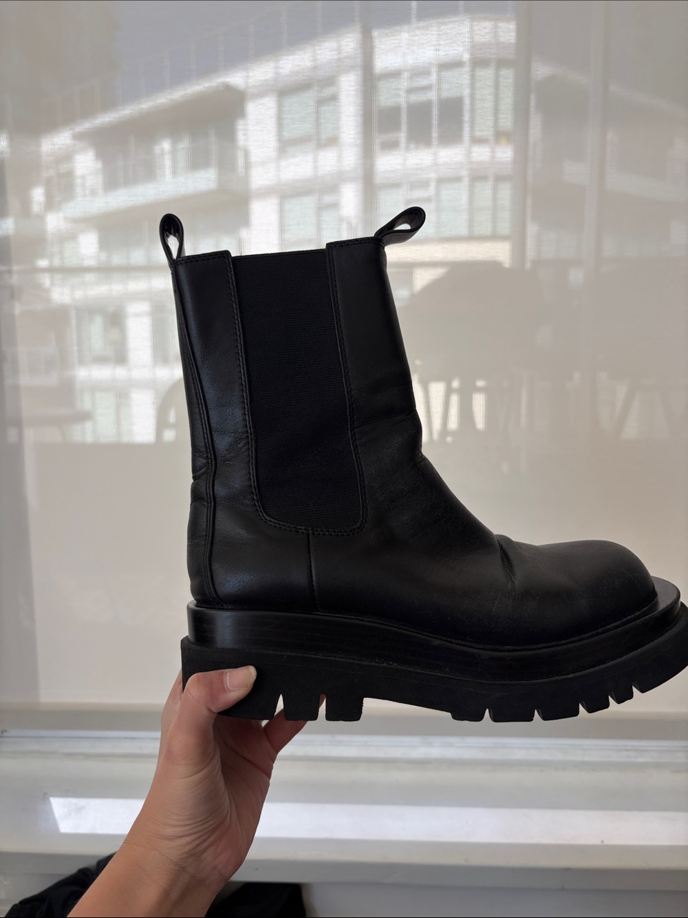 Jeffrey Campbell Lug Sole Chelsea Boots - Picture 3 of 3